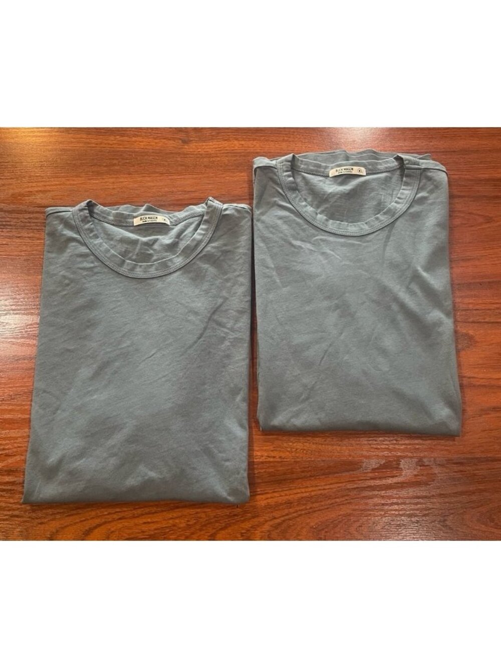 BUCK MASON LOT OF 2 SHIRTS SZ MEDIUM